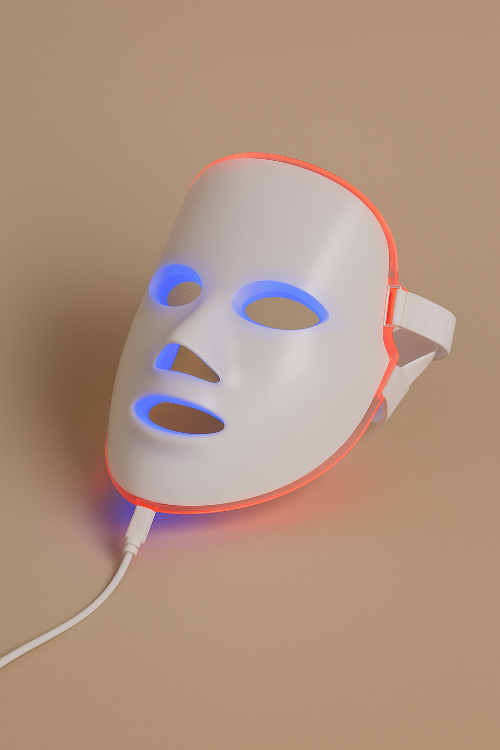 GlowCura™ 7-Color LED Light Therapy Mask – Wireless Facial Rejuvenation Device
